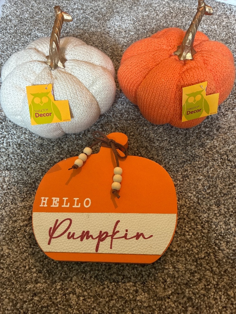 Fall Pumpkin Decor Bundle